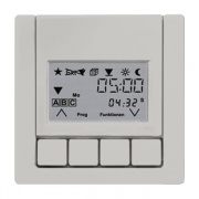 Клавиша управления жалюзи "Комфорт" с таймером Jung LS Светло-серый