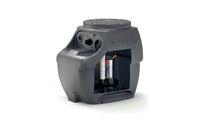 Установка канализационная Pedrollo SAR 250-RXm 4/40 - 0,75 кВт (Qmax 280л/мин,Hmax 9,5м, кабель 10м)