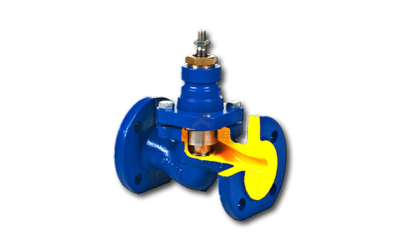 Клапан регулирующий Zetkama 227A - Ду50 (Ф/Ф, PN16, Tmax-200°C, серый чугун, исполнение №81-R)