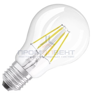 Лампа филаментная светодиодная шарик Osram LED SCL P 75 6W/840 230V CL E27 800lm Filament