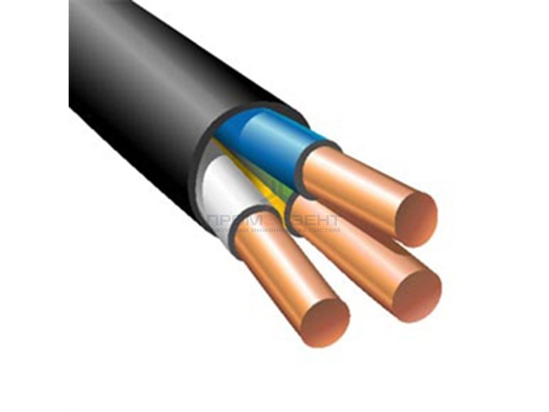 Кабель силовой ВВГнг(А) 3х4 ГОСТ 31996 (Электрокабель НН)