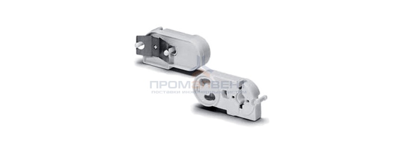 Патрон 47606 VS G13 со стартеродержателем торцевой подпружиненный на защёлках для ламп T8