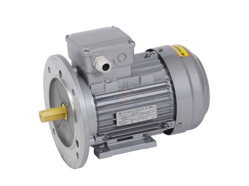 Электродвигатель асинхронный 3ф. АИР 71B6 380В 0,55кВт 1000об/мин (лапы + фланец) 2081 DRIVE IEK