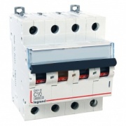 Автоматический выключатель Legrand DX3-E C10 4П 6000/6kA (автомат)