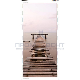 UZ642D "Плёнка дизайнерская ""Деревянный мостик"" для UK600"