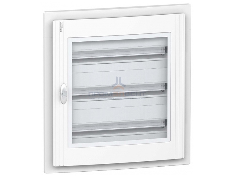 Щит встраиваемый Schneider Electric Pragma (3х24) 72 модуля с прозрачной дверью с клемниками N+PE